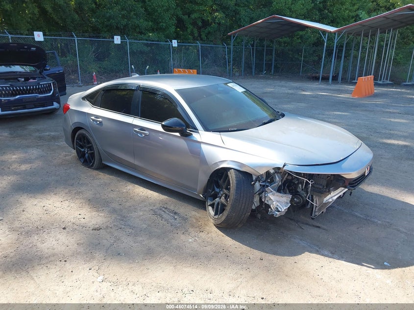Vin: 2hgfe2f52rh509141, lot: 46574061, honda civic sport 20241