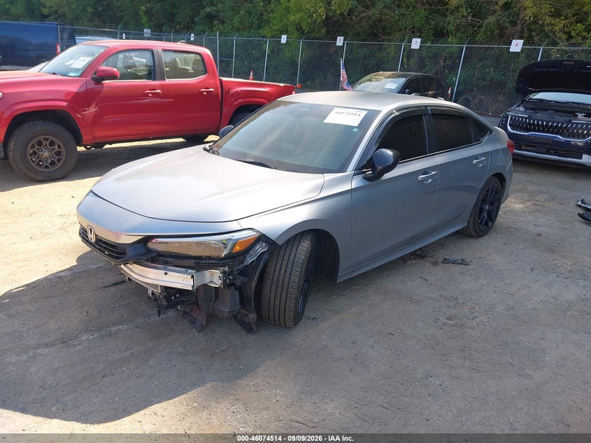 Vin: 2hgfe2f52rh509141, lot: 46574061, honda civic sport 20242
