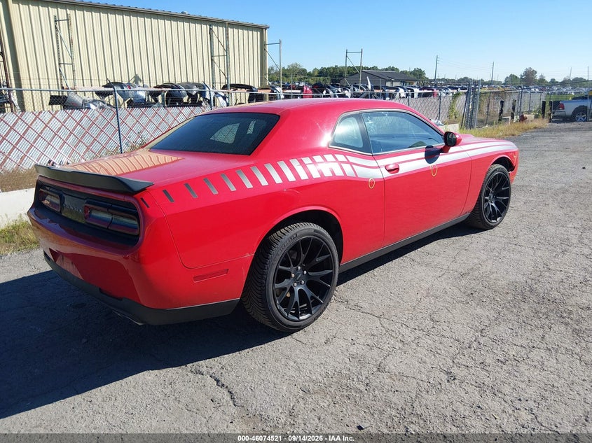 Vin: 2c3cdzag8gh280309, lot: 46574068, dodge challenger sxt 20164