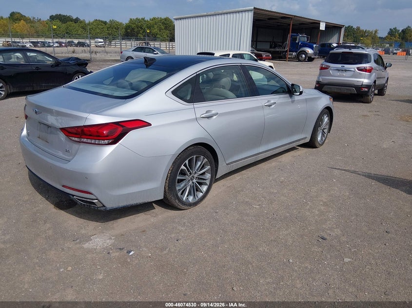 Vin: kmhgn4je6hu180666, lot: 46574077, genesis g80 3.8 20174