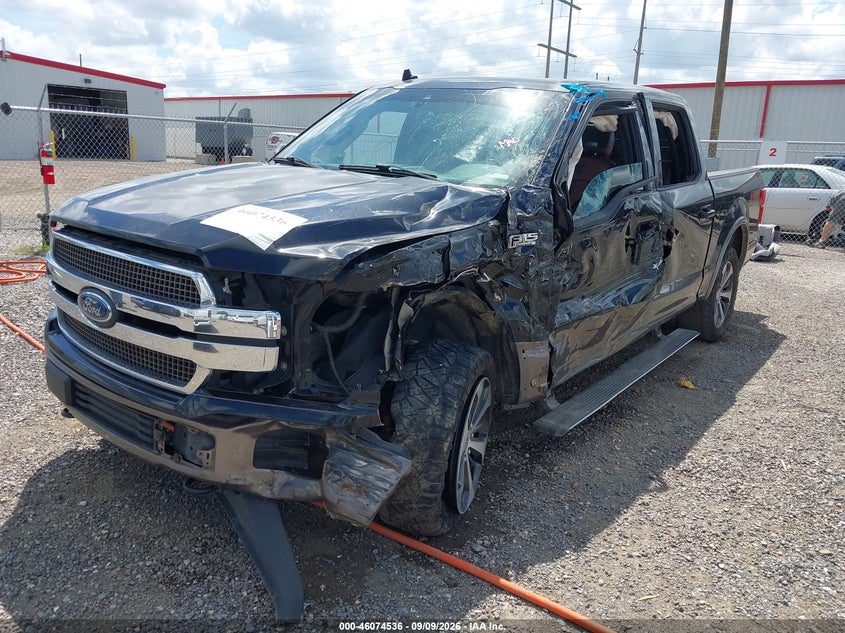 Vin: 1ftew1e5xjfb63994, lot: 46574083, ford f-150 king ranch 20182