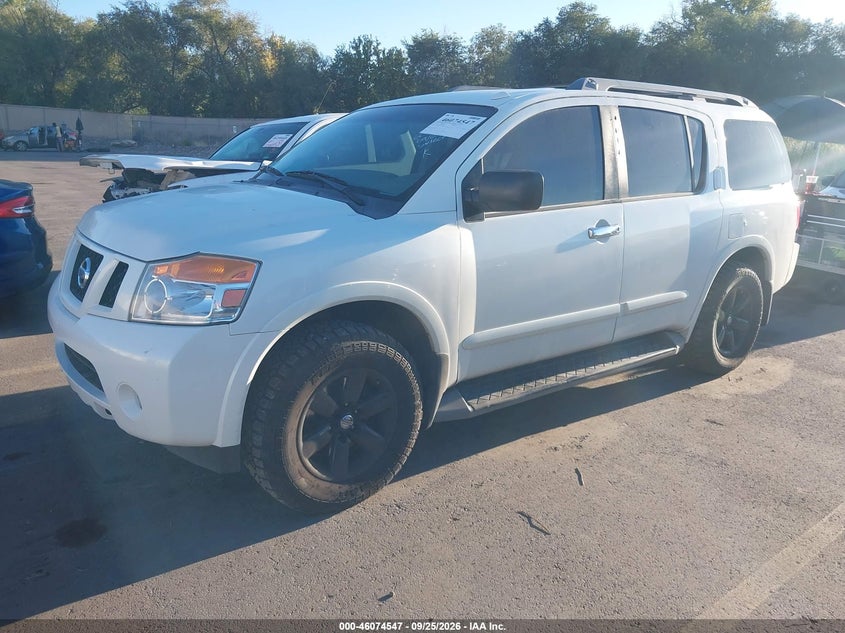 Vin: 5n1aa0nc3dn603842, lot: 46574094, nissan armada sv 20132