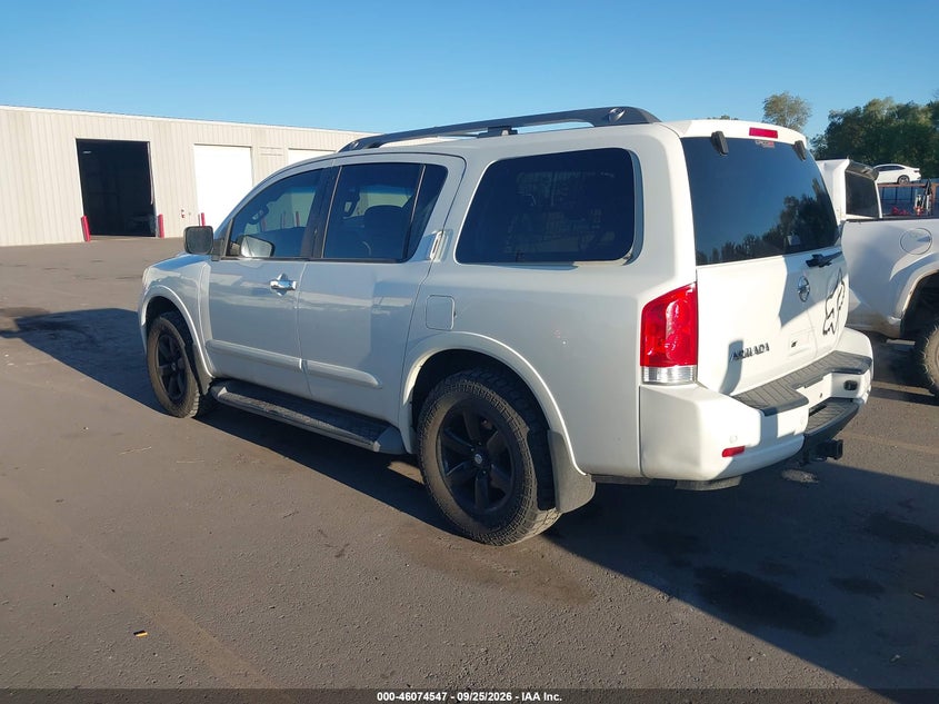 Vin: 5n1aa0nc3dn603842, lot: 46574094, nissan armada sv 20133