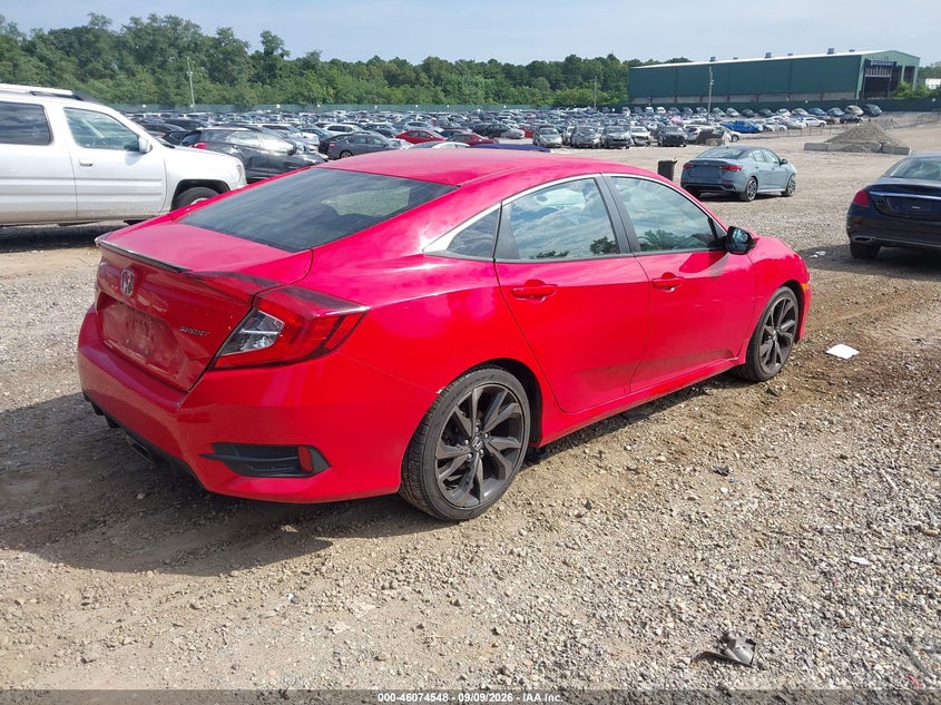 Vin: 2hgfc2f82lh578662, lot: 46574095, honda civic sport 20204