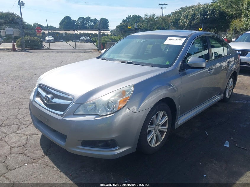 2010 SUBARU LEGACY auction photo 2