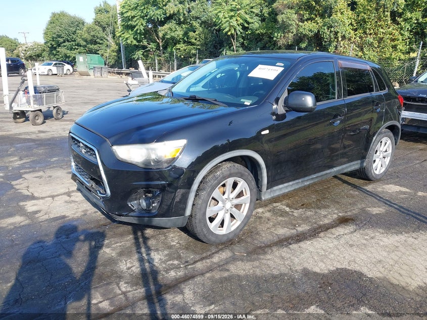 Vin: 4a4ap3au5fe032563, lot: 46574146, mitsubishi outlander sport es 20152