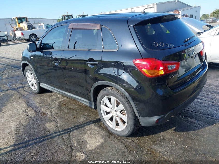 Vin: 4a4ap3au5fe032563, lot: 46574146, mitsubishi outlander sport es 20153