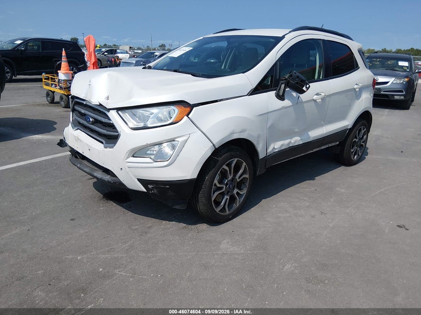 Vin: maj6p1ul3jc249057, lot: 46574151, ford ecosport se 20182
