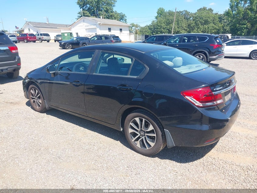 2014 HONDA CIVIC auction photo 3