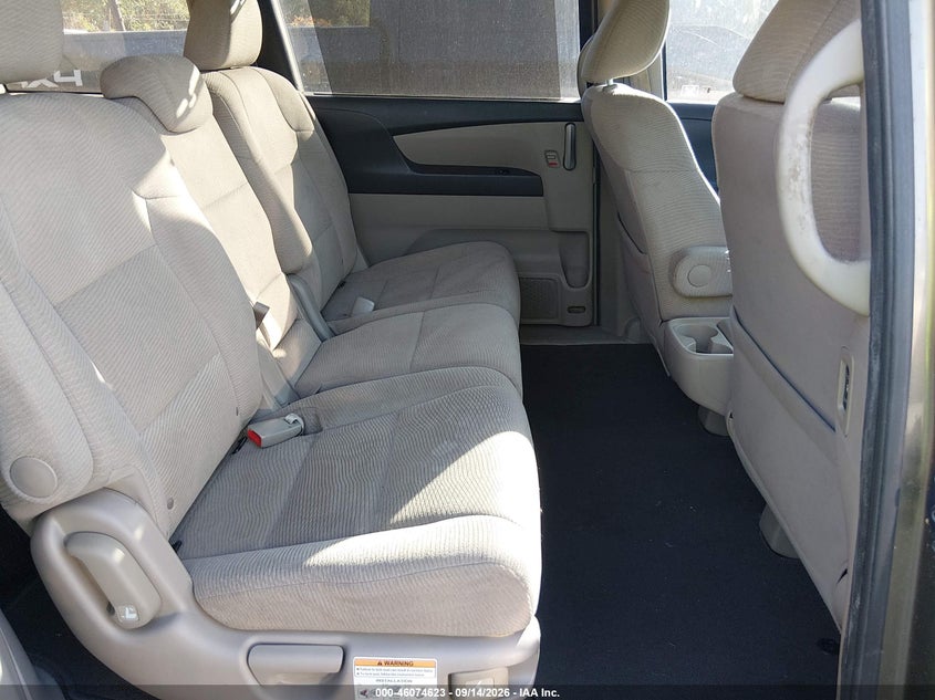 2012 HONDA ODYSSEY auction photo 8