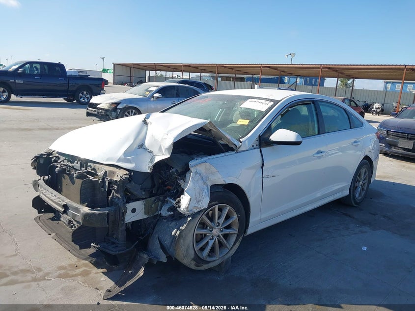 Vin: 5npe24af9kh768169, lot: 46574175, hyundai sonata se 20192