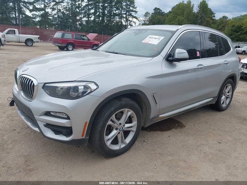 Vin: 5uxtr7c58klf30397, lot: 46574179, bmw x3 sdrive30i 20192