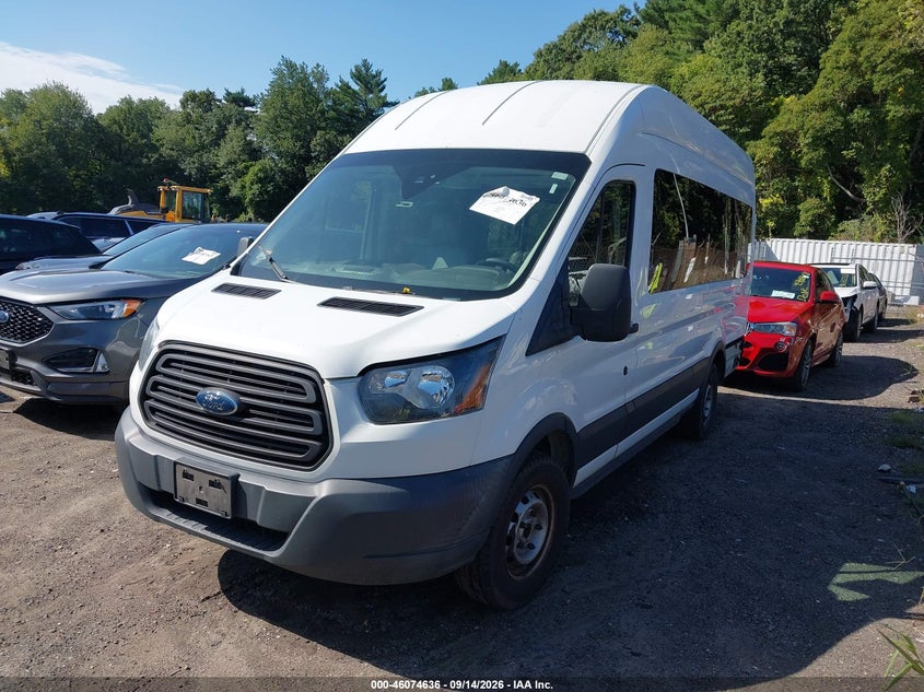 Vin: 1ftbw3xm1jka45021, lot: 46574183, ford transit-350 20182