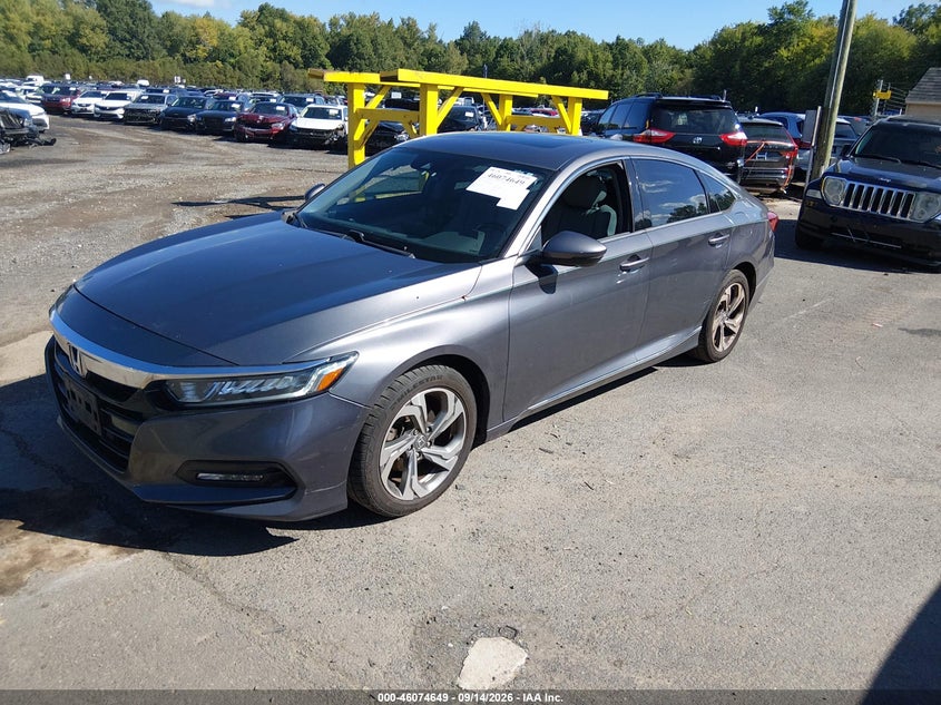 Vin: 1hgcv1f58ja185113, lot: 46574196, honda accord ex-l 20182