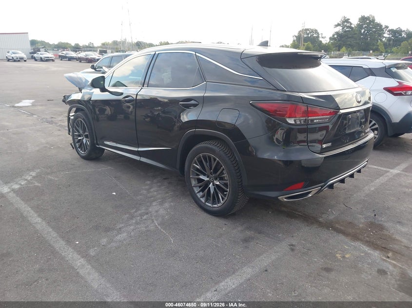 Vin: 2t2yzmda4mc262713, lot: 46574197, lexus rx 350 f sport handling 20213