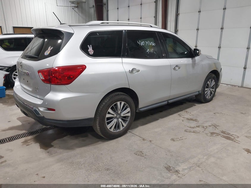 Vin: 5n1dr2mm6hc625573, lot: 46574233, nissan pathfinder platinum/s/sl/sv 20174