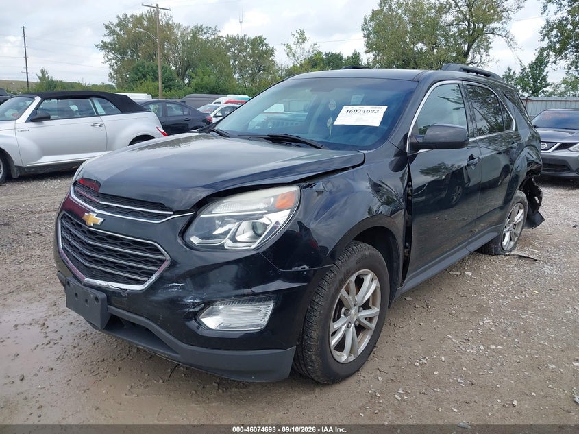 Vin: 2gnflfek5h6280720, lot: 46574240, chevrolet equinox lt 20172