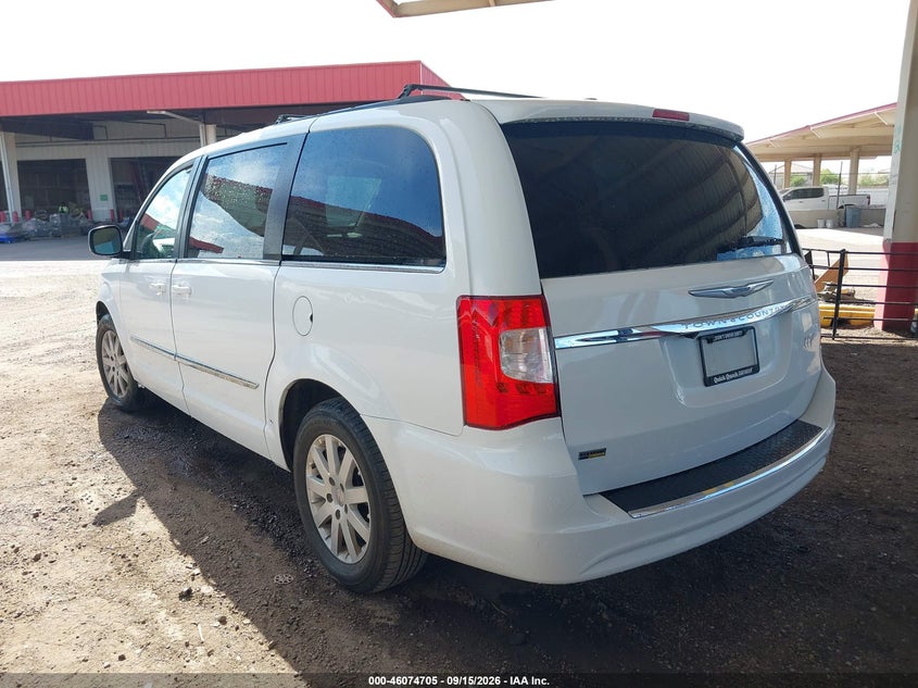 Vin: 2c4rc1bg4er440332, lot: 46574252, chrysler town & country touring 20143