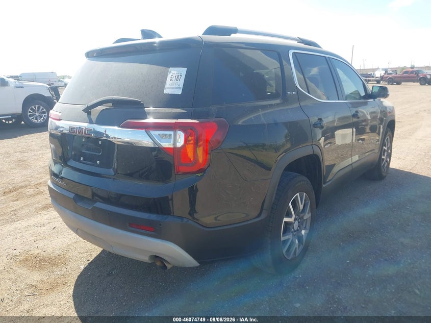 Vin: 1gkknkla3mz155142, lot: 46574296, gmc acadia fwd sle 20214