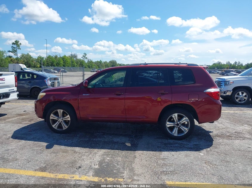 TOYOTA HIGHLANDER 2009 VIN JTEES43A792131838