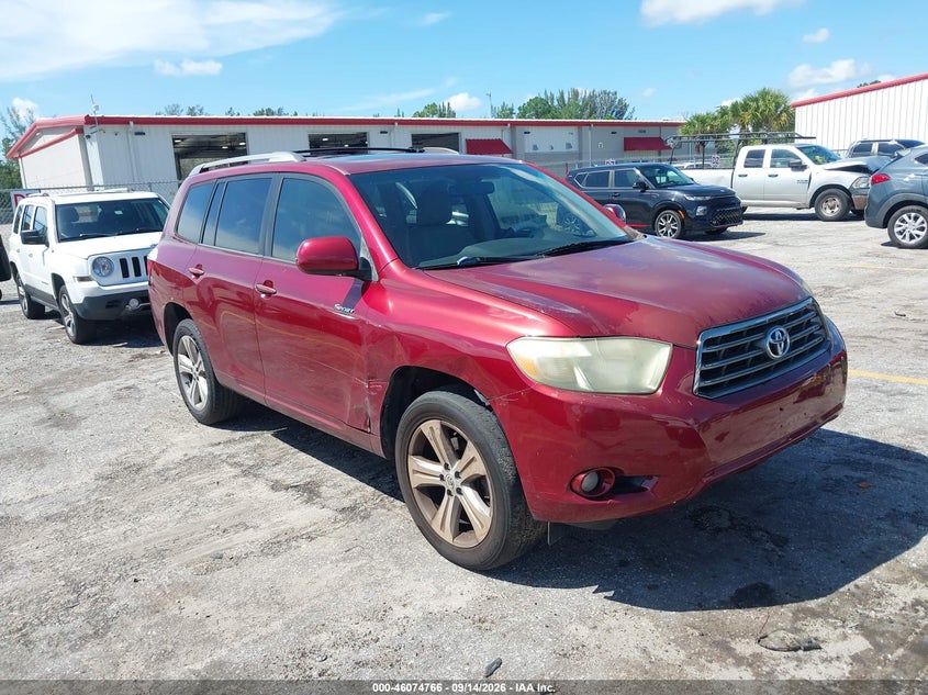 TOYOTA HIGHLANDER 2009 VIN JTEES43A792131838