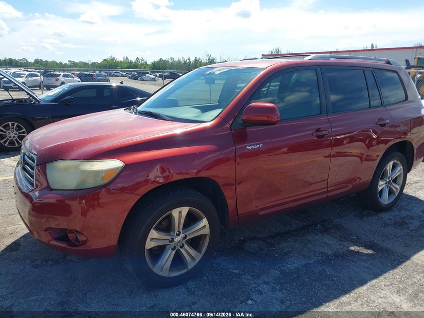 TOYOTA HIGHLANDER 2009 VIN JTEES43A792131838