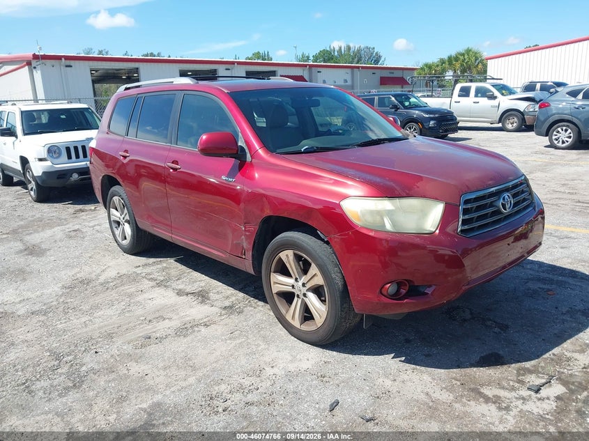 TOYOTA HIGHLANDER 2009 VIN JTEES43A792131838