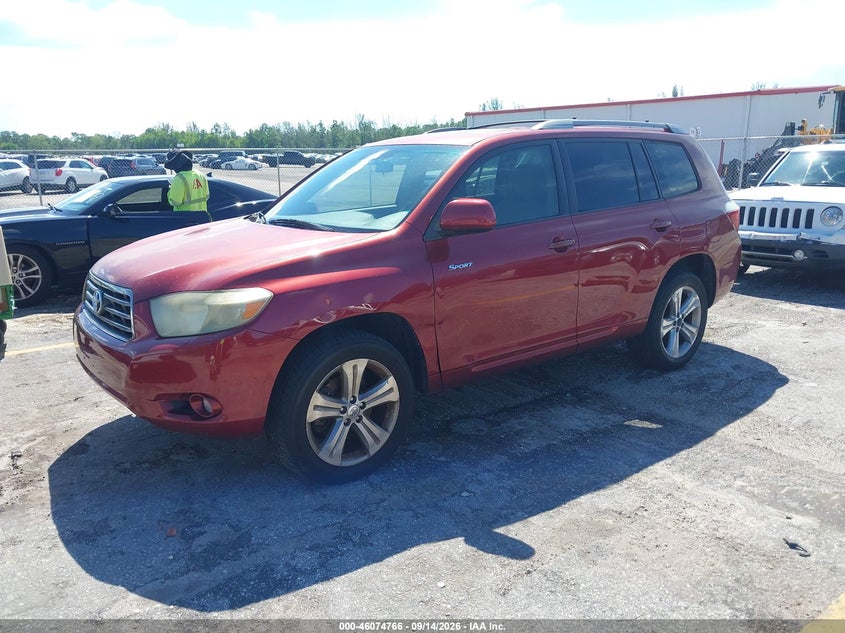 TOYOTA HIGHLANDER 2009 VIN JTEES43A792131838