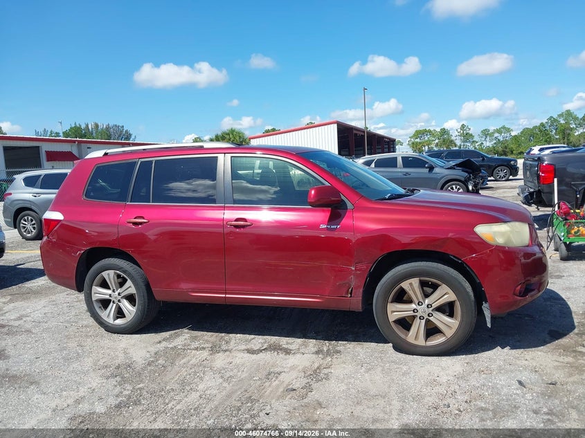 TOYOTA HIGHLANDER 2009 VIN JTEES43A792131838