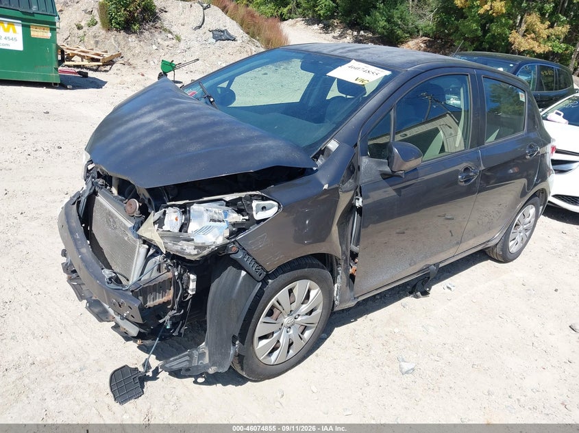 Vin: jtdktud33ed580727, lot: 46574402, toyota yaris le (tmc/cbu plant) 20142