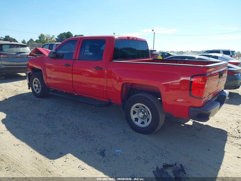 Vin: 3gcpcneh9gg176889, lot: 46574429, chevrolet silverado 1500 wt 20163
