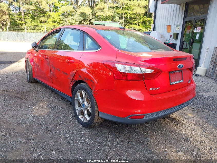 Vin: 1fahp3h22cl221095, lot: 46574431, ford focus sel 20123