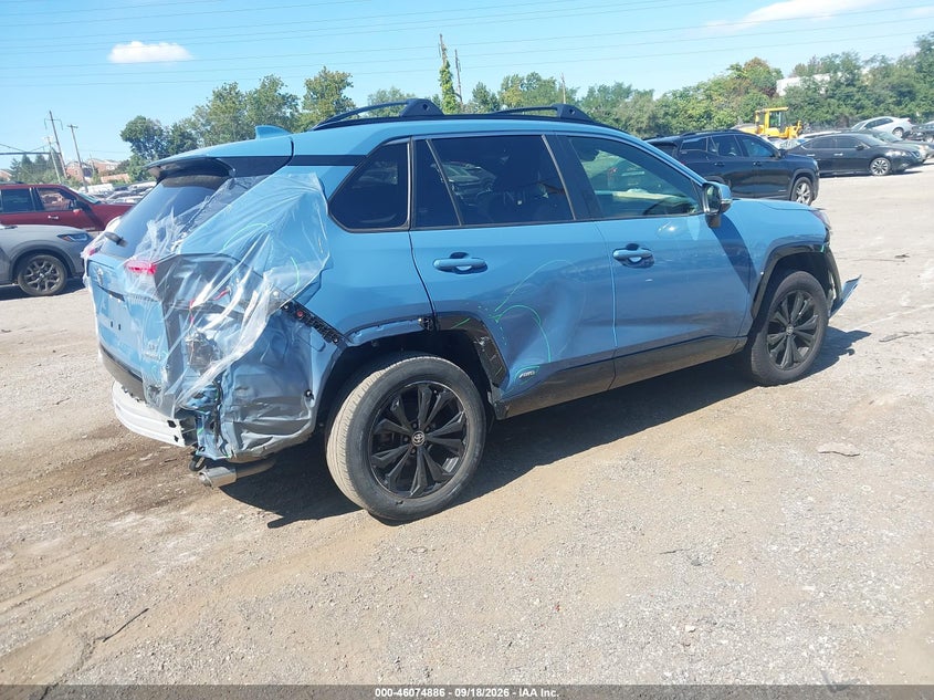 Vin: jtm16rfv0nd066963, lot: 46574433, toyota rav4 hybrid se 20224