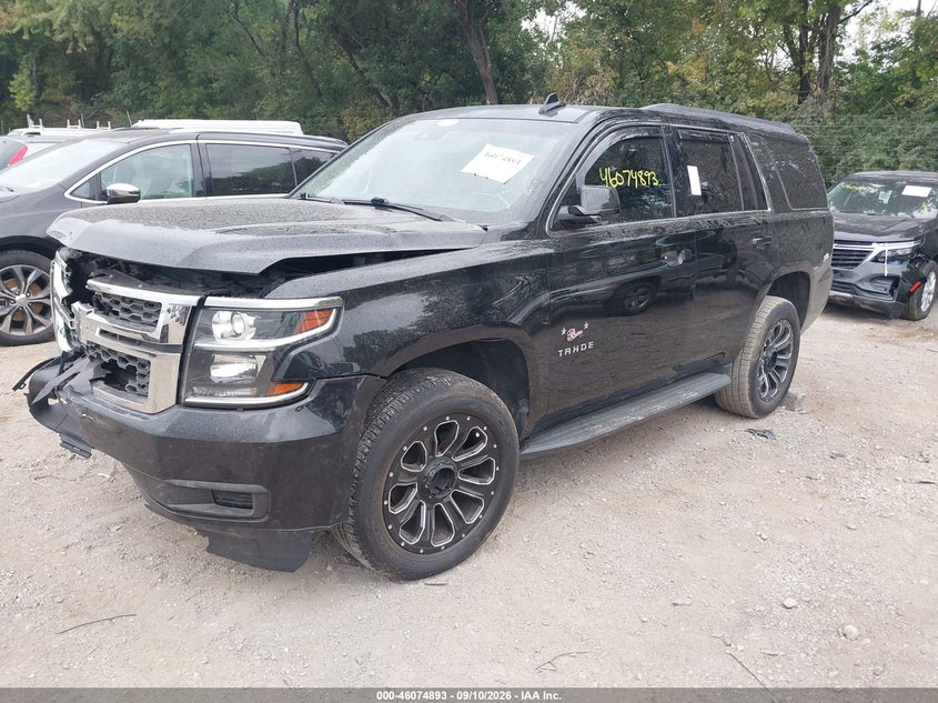 Vin: 1gnskbkc2fr730137, lot: 46574440, chevrolet tahoe lt 20152
