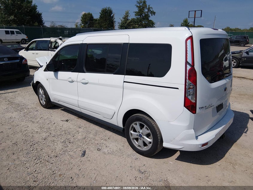 Vin: nm0ge9f79f1182810, lot: 46574448, ford transit connect xlt 20153