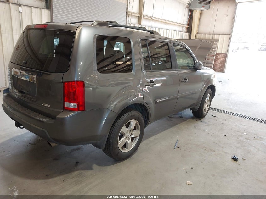 Vin: 5fnyf4h49bb057303, lot: 46574470, honda pilot ex 20114