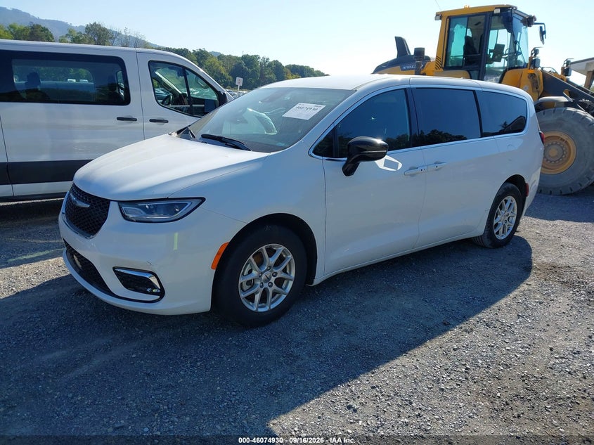 Vin: 2c4rc1bg2sr555989, lot: 46574477, chrysler pacifica select 20252