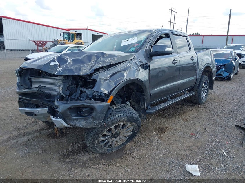 Vin: 1fter4fh6kla01347, lot: 46574484, ford ranger lariat 20192