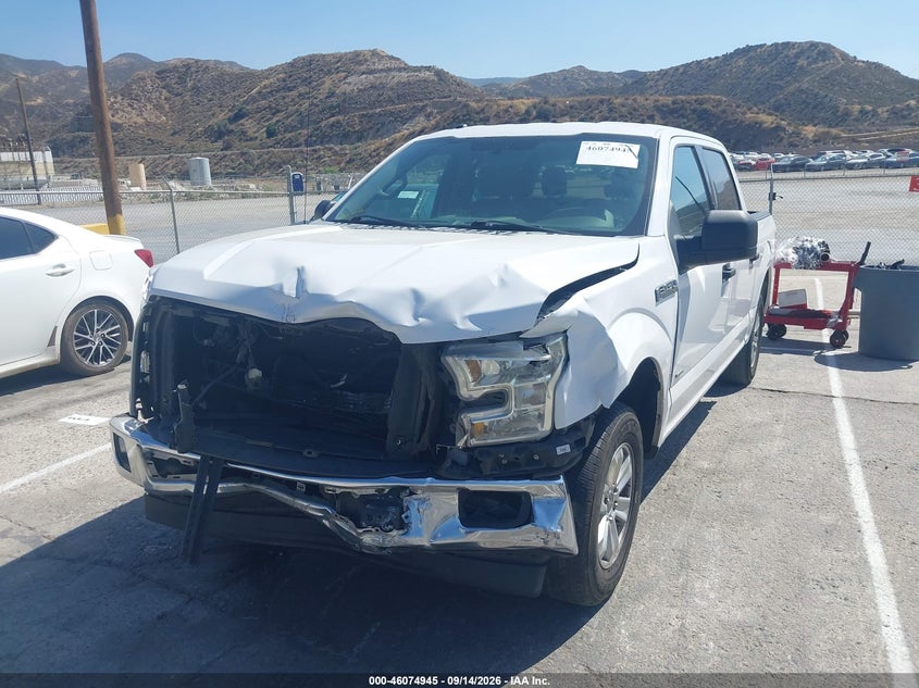 Vin: 1ftew1cp2hkc36393, lot: 46574492, ford f-150 xlt 20172