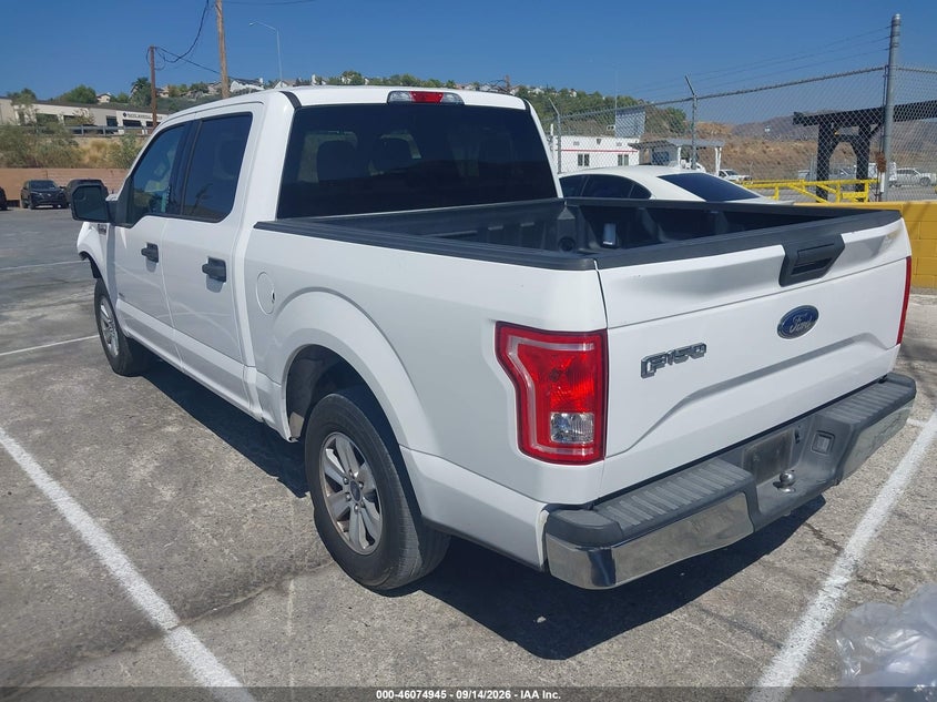 Vin: 1ftew1cp2hkc36393, lot: 46574492, ford f-150 xlt 20173