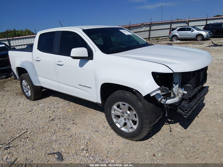 Vin: 1gcgscen8m1159766, lot: 46574497, chevrolet colorado 2wd  short box lt 2021 img_1