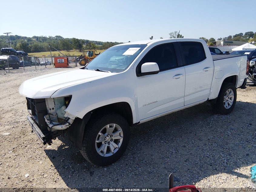 Vin: 1gcgscen8m1159766, lot: 46574497, chevrolet colorado 2wd  short box lt 20212