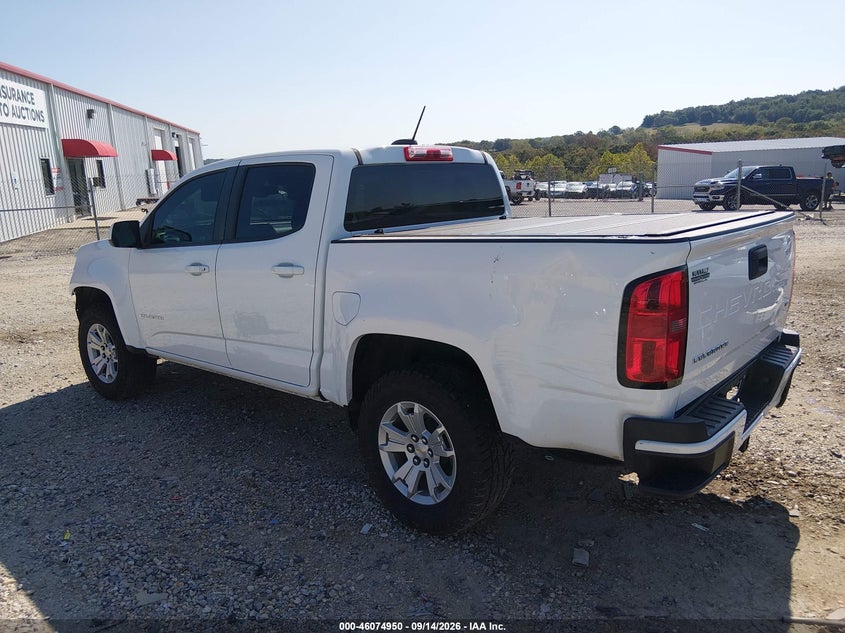 Vin: 1gcgscen8m1159766, lot: 46574497, chevrolet colorado 2wd  short box lt 20213
