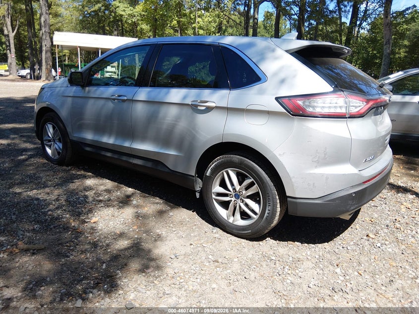 Vin: 2fmtk4j97fbb54350, lot: 46574518, ford edge sel 20153