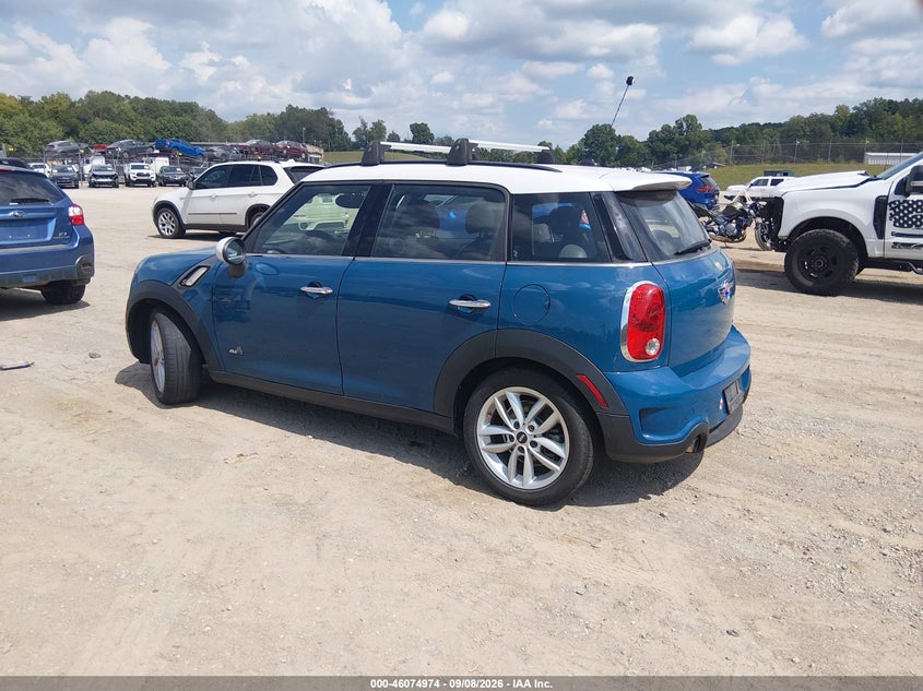 2012 MINI COOPER S COUNTRYMAN auction photo 3