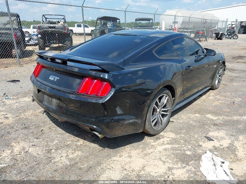 Vin: 1fa6p8cf1f5348900, lot: 46574526, ford mustang gt 20154