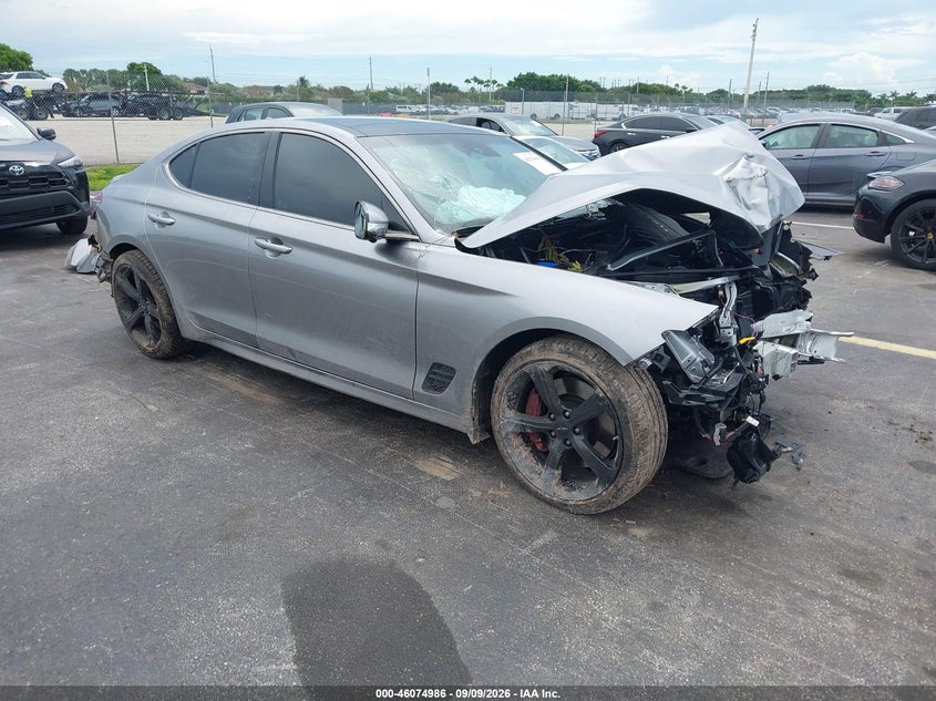 Vin: kmtg44se3tu176672, lot: 46574533, genesis g70 3.3t rwd sport prestige 2026 img_1