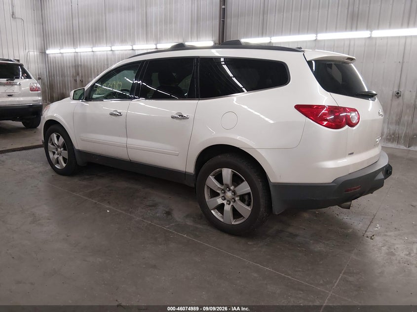 Vin: 1gnkvged5cj359106, lot: 46574536, chevrolet traverse 1lt 20123