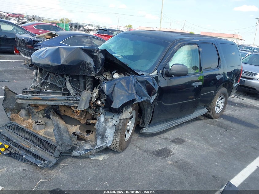 Vin: 1gnsk2e00br345364, lot: 46574574, chevrolet tahoe commercial fleet 20112
