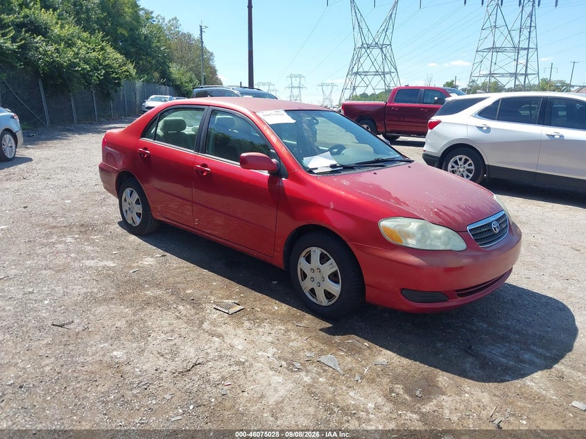2007 TOYOTA COROLLA auction photo 1
